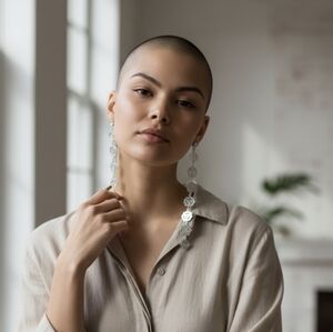 Stainless Steel 7 Chakra Earrings | Spiritual Jewelry | Energy Healing Dangles |